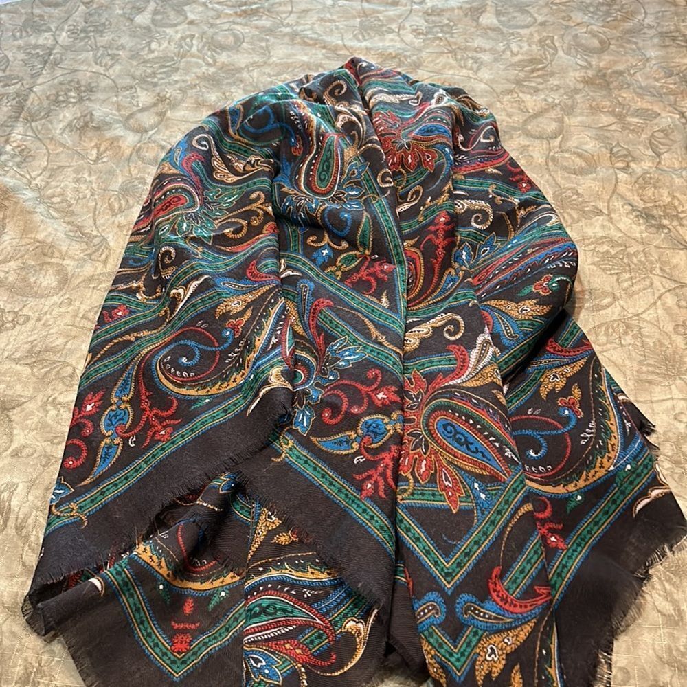 NWT Sears Challis Scarf Italian - Picture 6 of 7